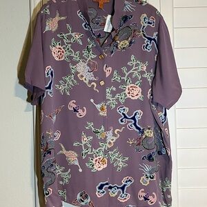 HARARI : NWT - Zela Blouse 100% Silk